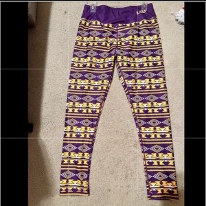 LSU Leggings